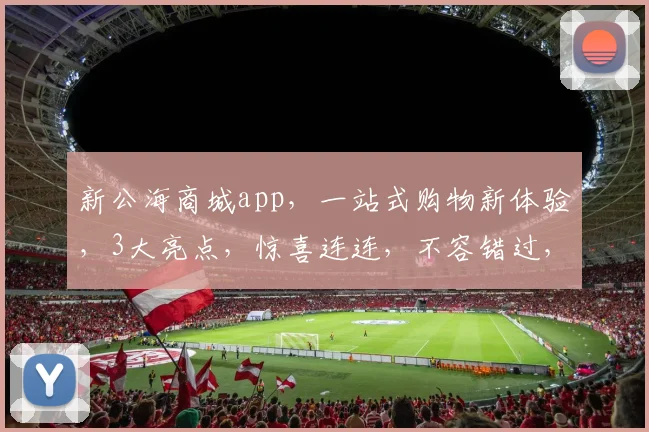 新公海商城app，一站式购物新体验，3大亮点，惊喜连连，不容错过，购物新选择